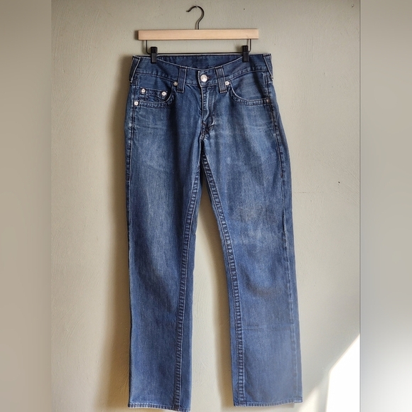 True Religion Vintage Bobby Bootcut Mens Jeans Size 31 - Picture 15 of 16